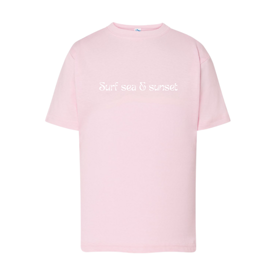 T-shirt Surf, sea & sunset adulte