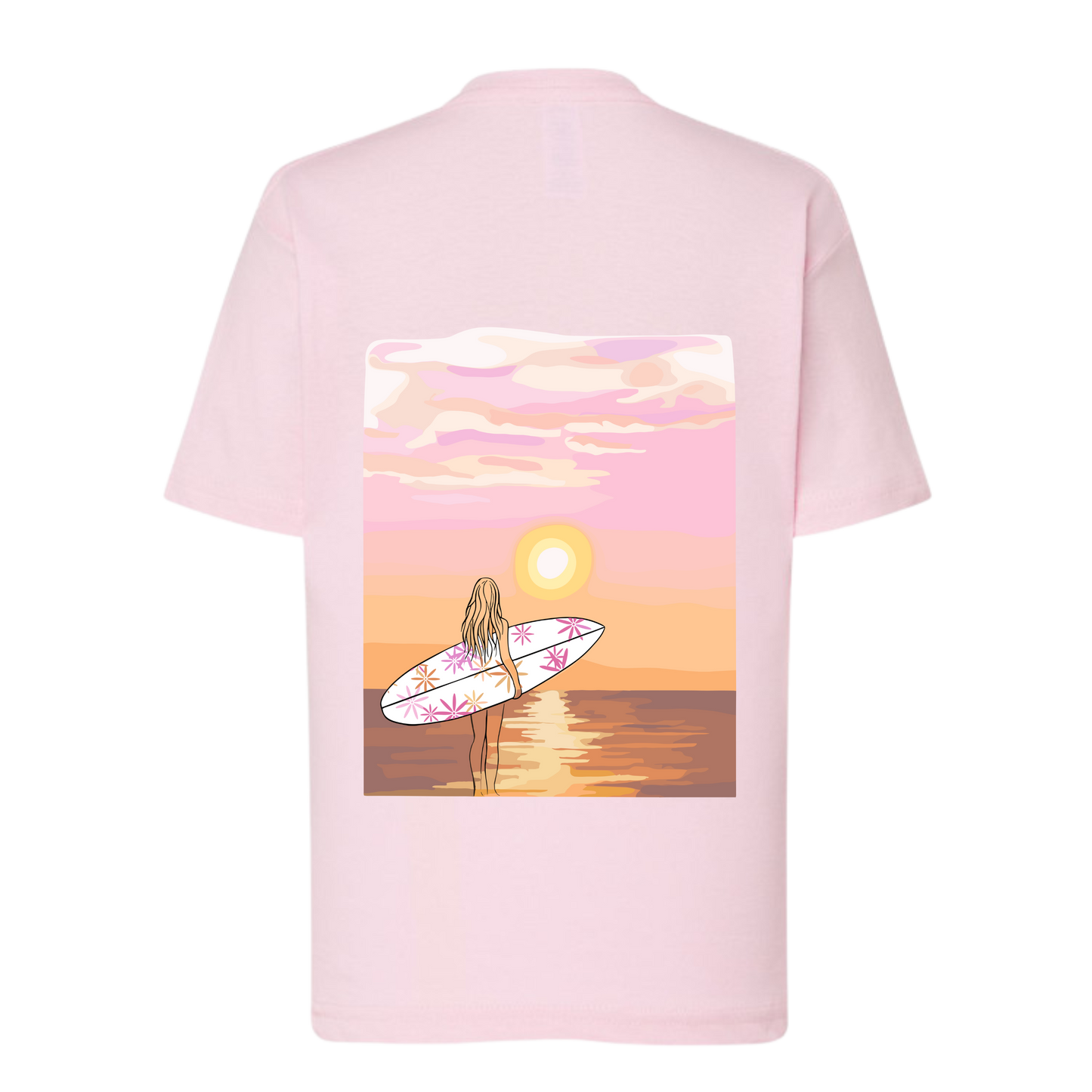 T-shirt Surf, sea & sunset enfant