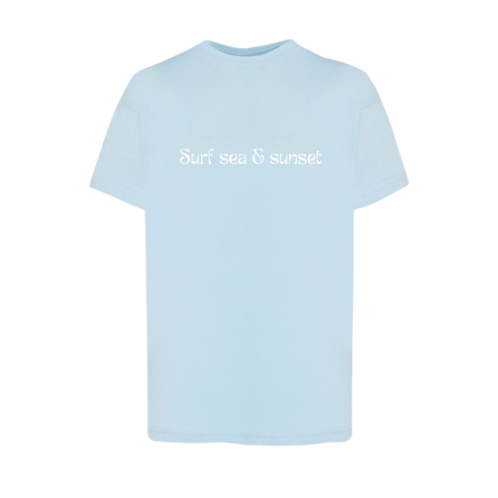 T-shirt Surf, sea & sunset adulte