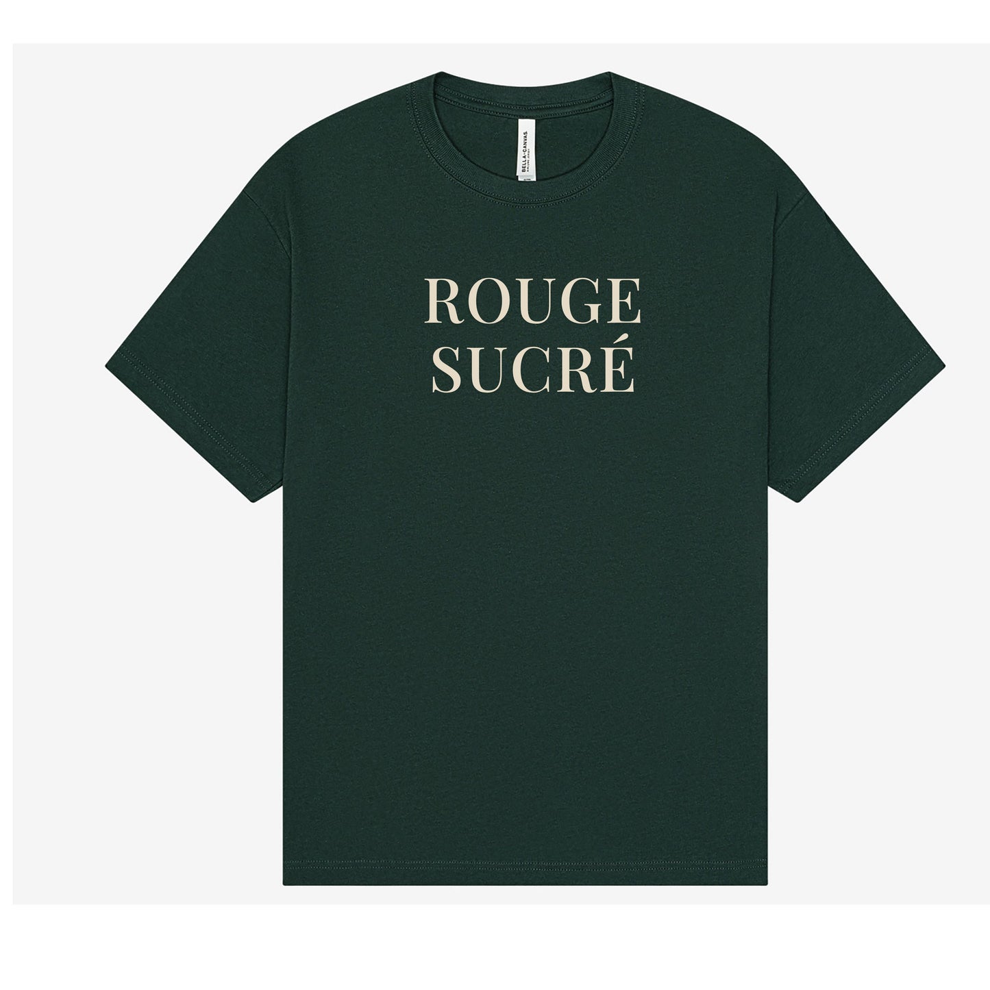 T-shirt mixte coupe boxy