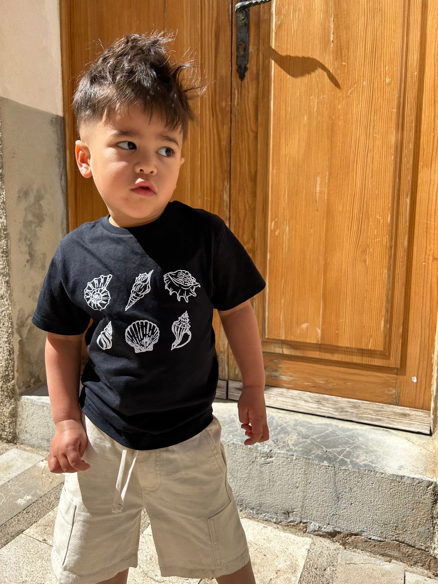 T-shirt Coquillages enfant