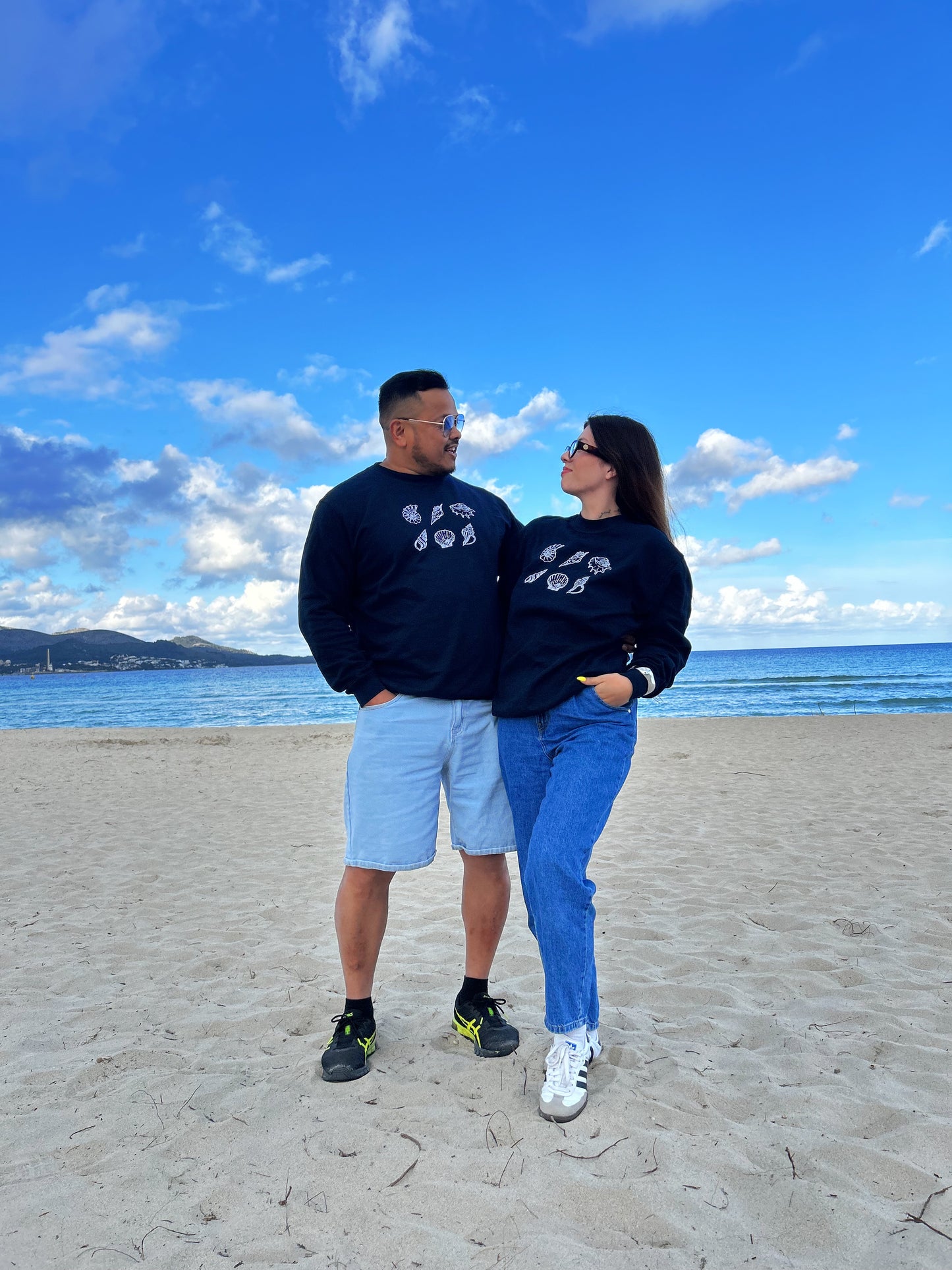 Sweat Coquillages adulte