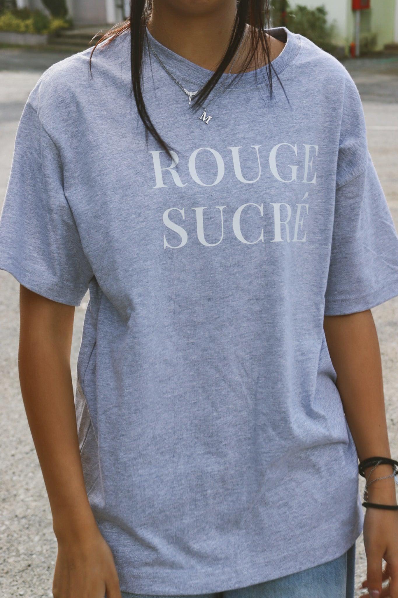 T-shirt mixte coupe boxy