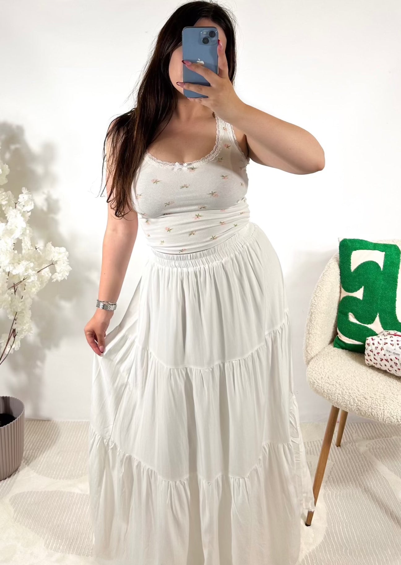 Jupe Summer blanche