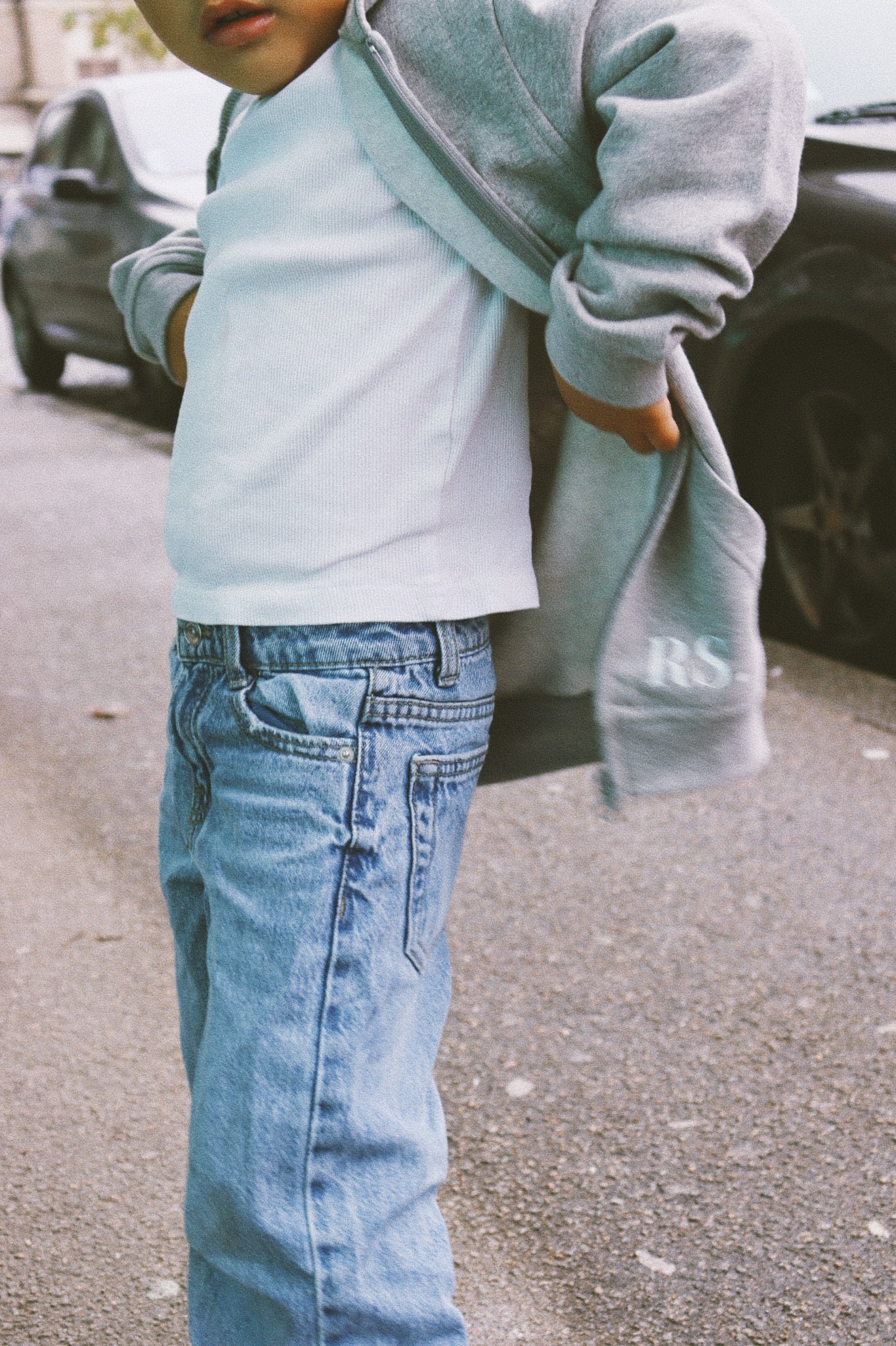 Sweat zippé enfant