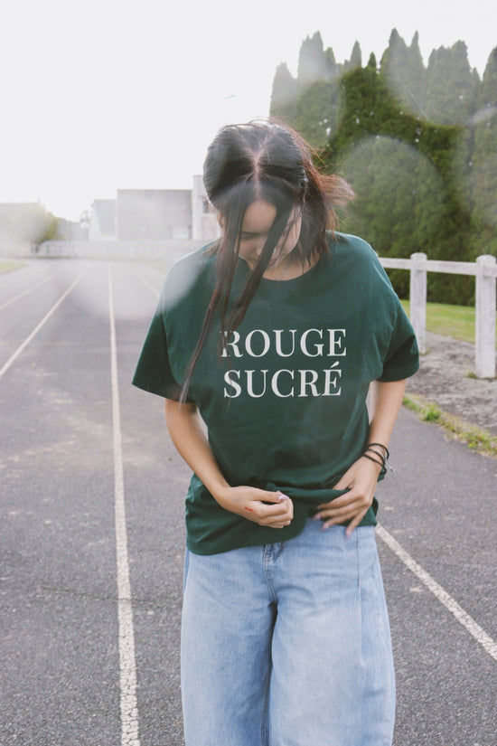 T-shirt mixte coupe boxy