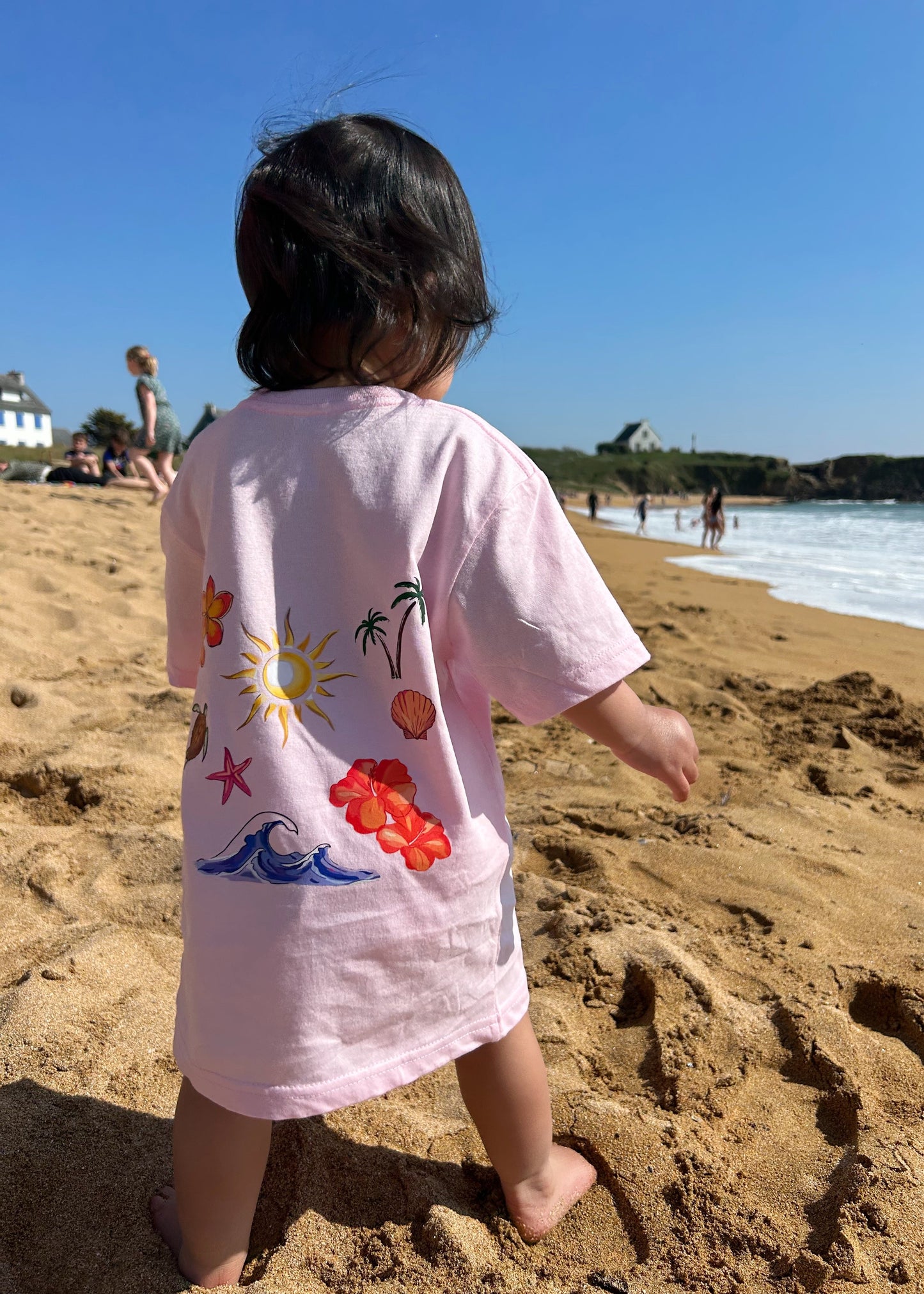 T-shirt Beach Babe enfant