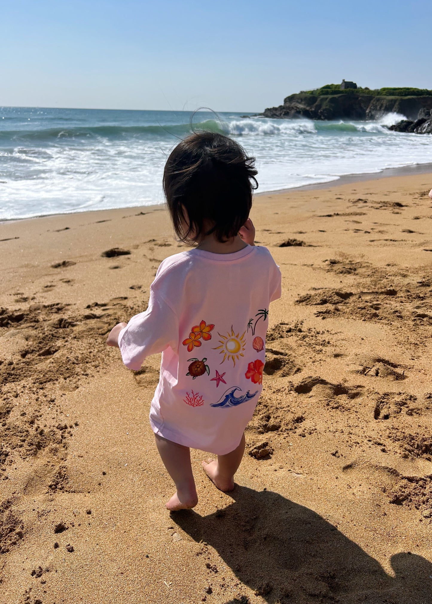T-shirt Beach Babe enfant
