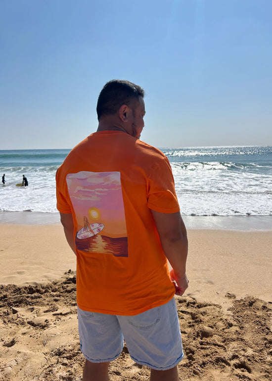 T-shirt Surf, sea & sunset adulte