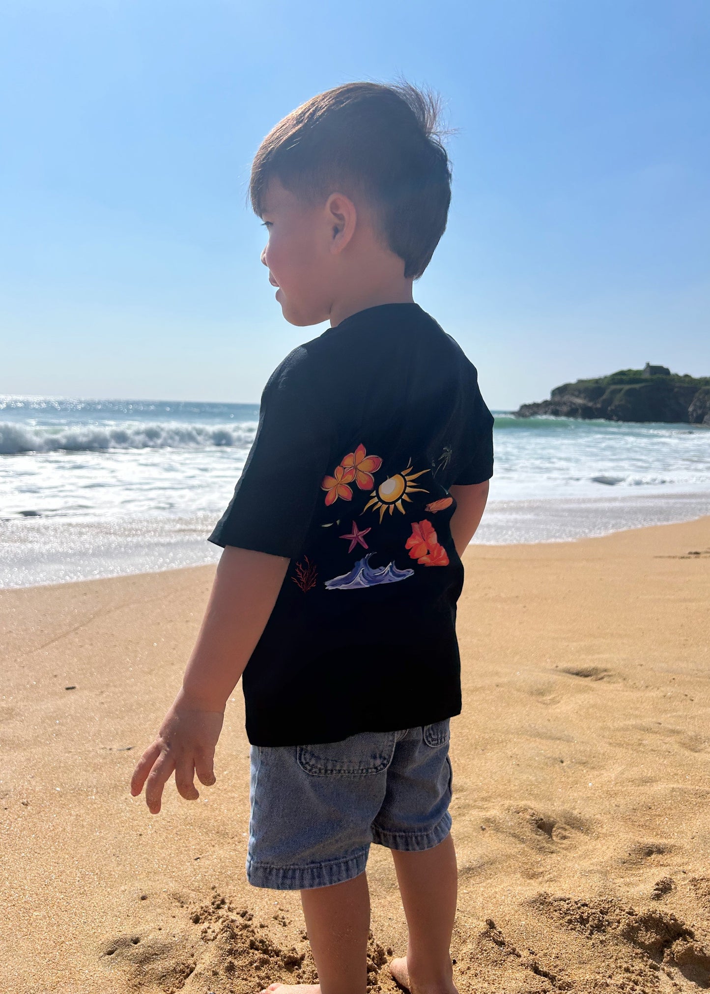 T-shirt Beach Babe enfant