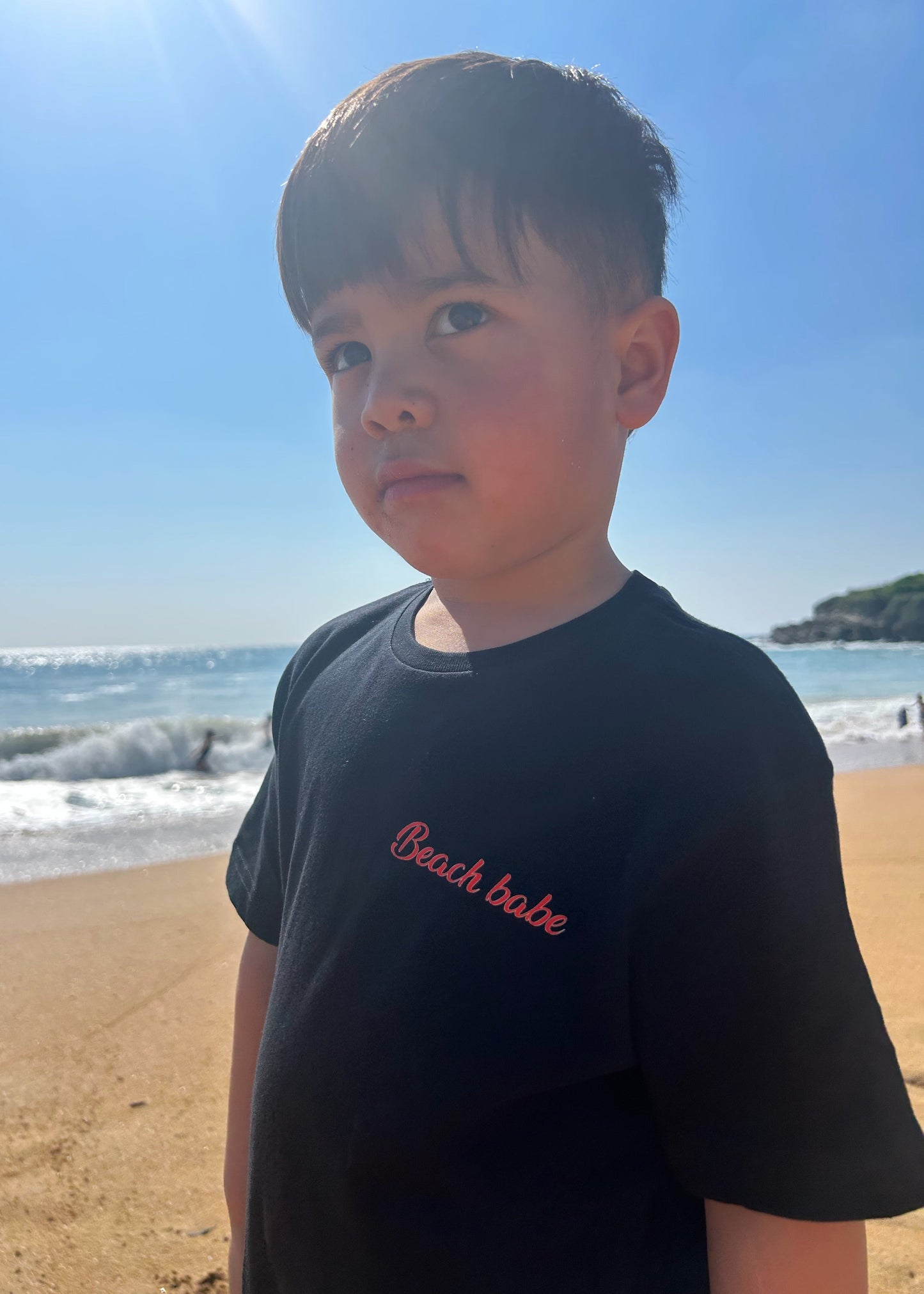 T-shirt Beach Babe enfant