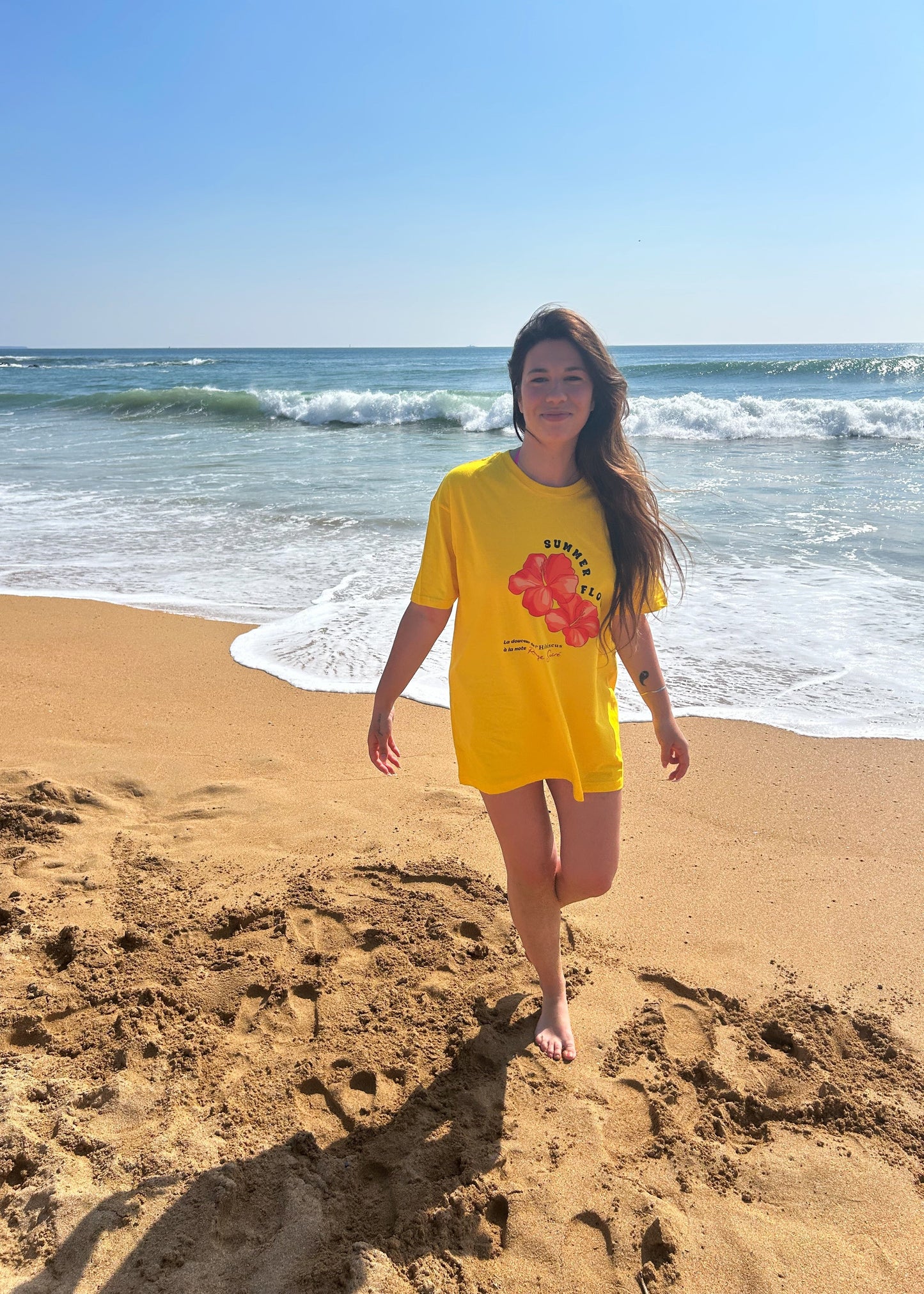 T-shirt Summer Flower adulte