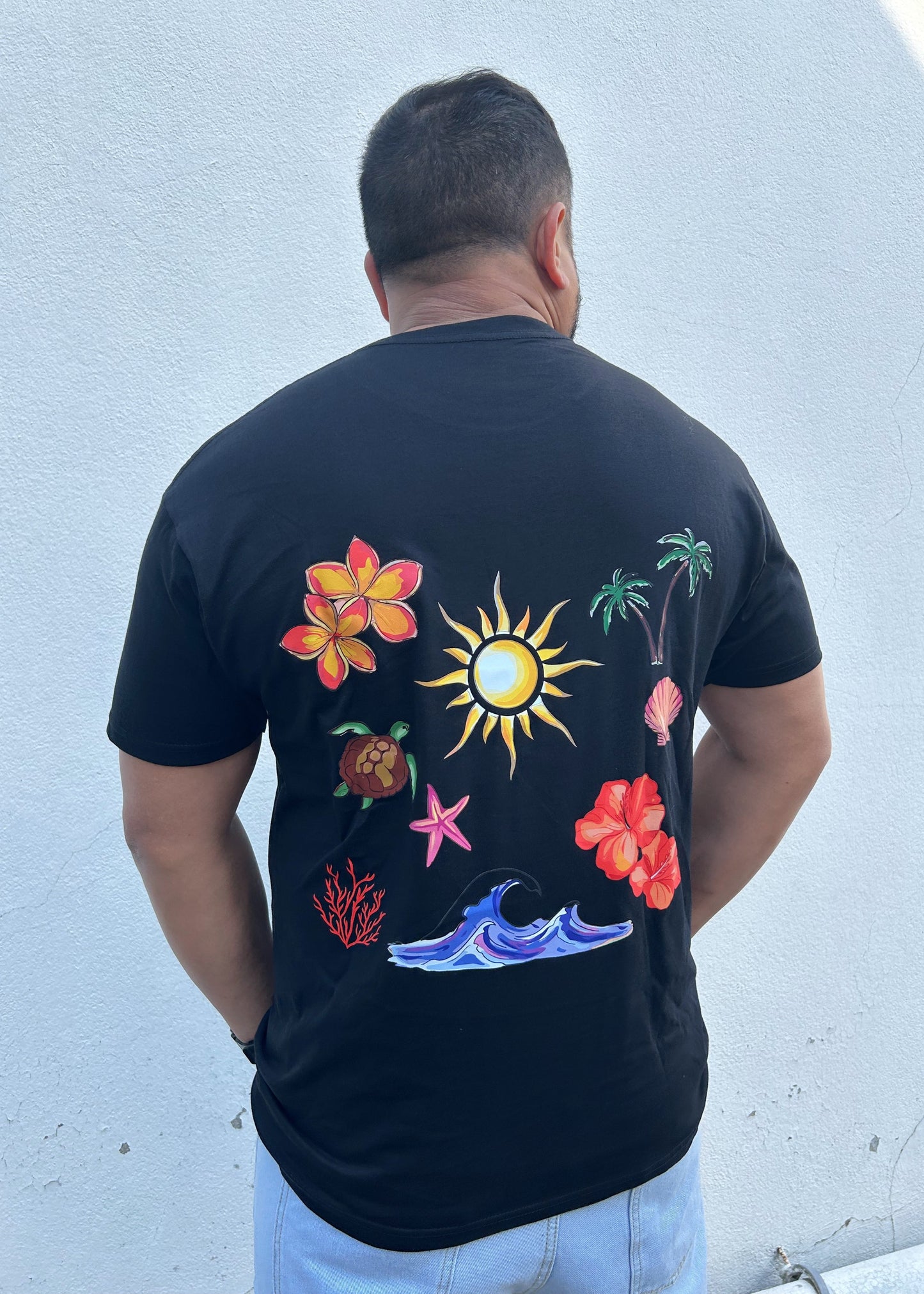 T-shirt Beach Babe adulte