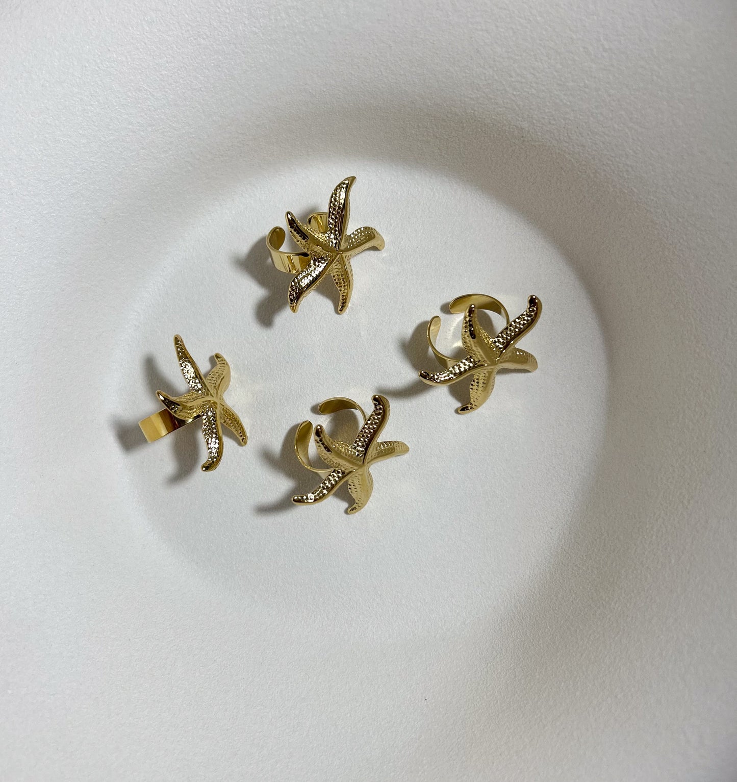 Bague étoile de mer
