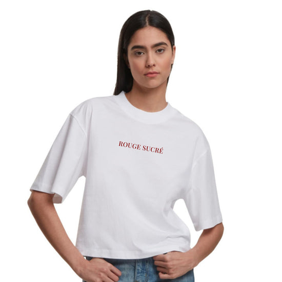 T-shirt Oversize Blanc Femme